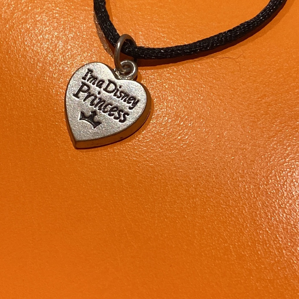 Silver Disney necklace